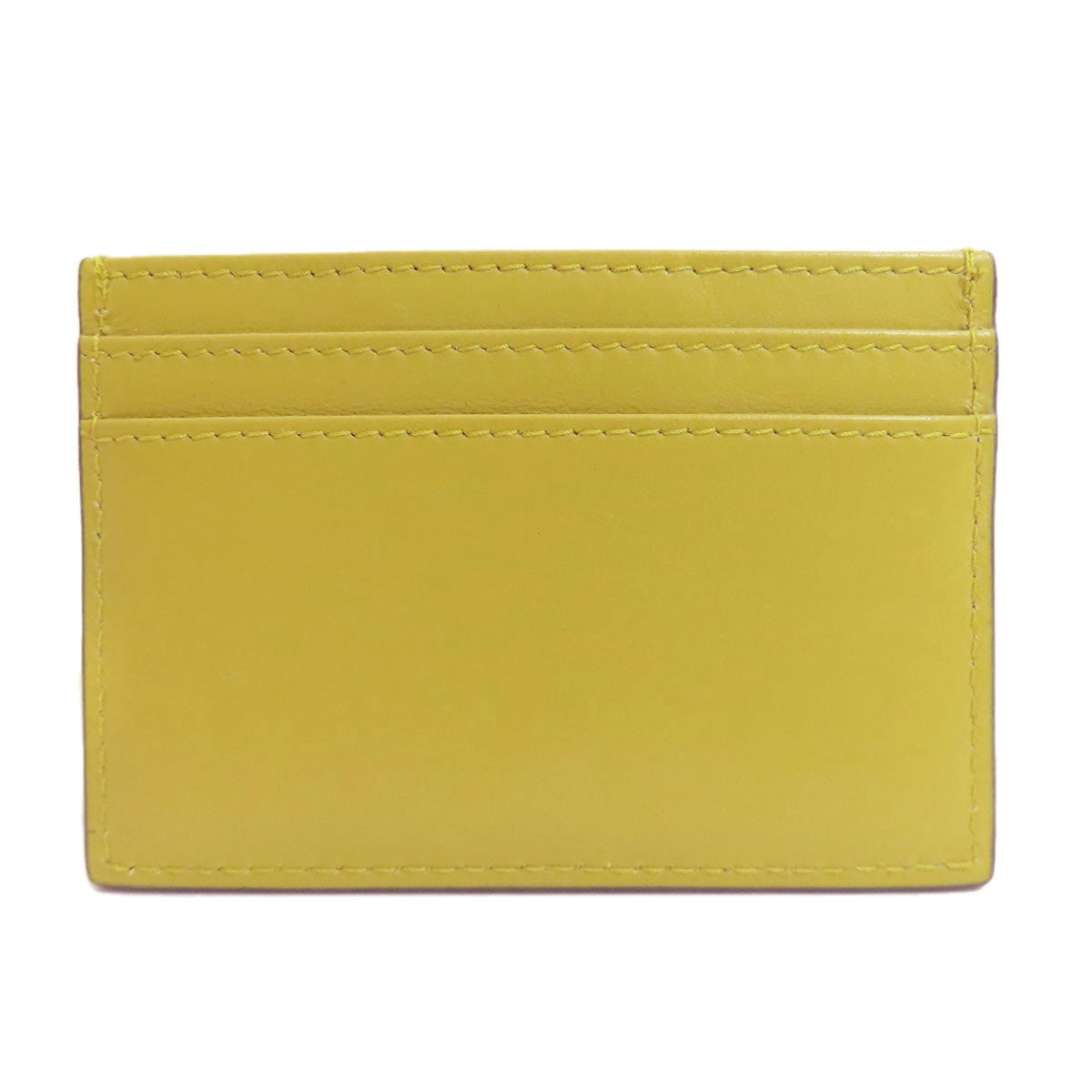 Jimmy Choo JC logo Card Case Leather Ladies [Used]