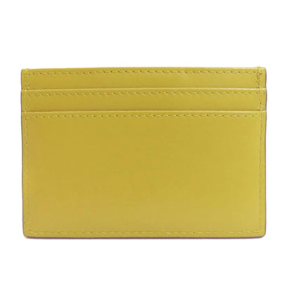 Jimmy Choo JC logo Card Case Leather Ladies [Used]