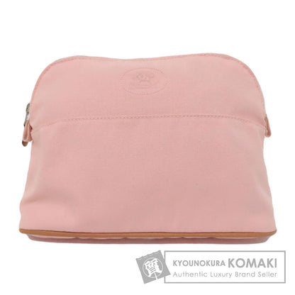 HERMES Bolide Pouch SilverHardware Cosmetics Pouch Canvas Ladies [Used]