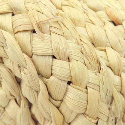 COACH CJ633 logo Handbag Raffia LeatherLadies [Used]