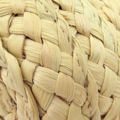 COACH CJ633 logo Handbag Raffia LeatherLadies [Used]