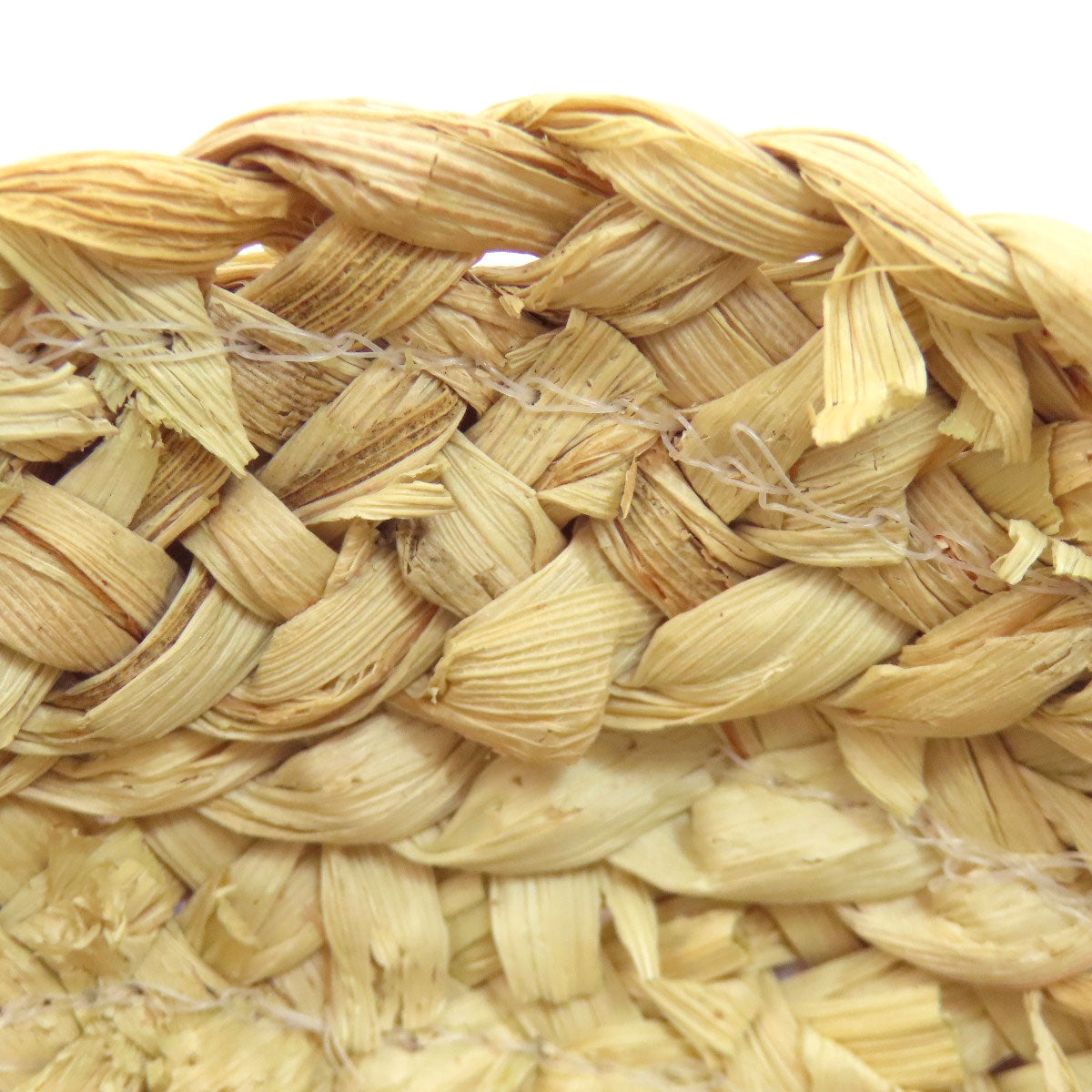 COACH CJ633 logo Handbag Raffia LeatherLadies [Used]