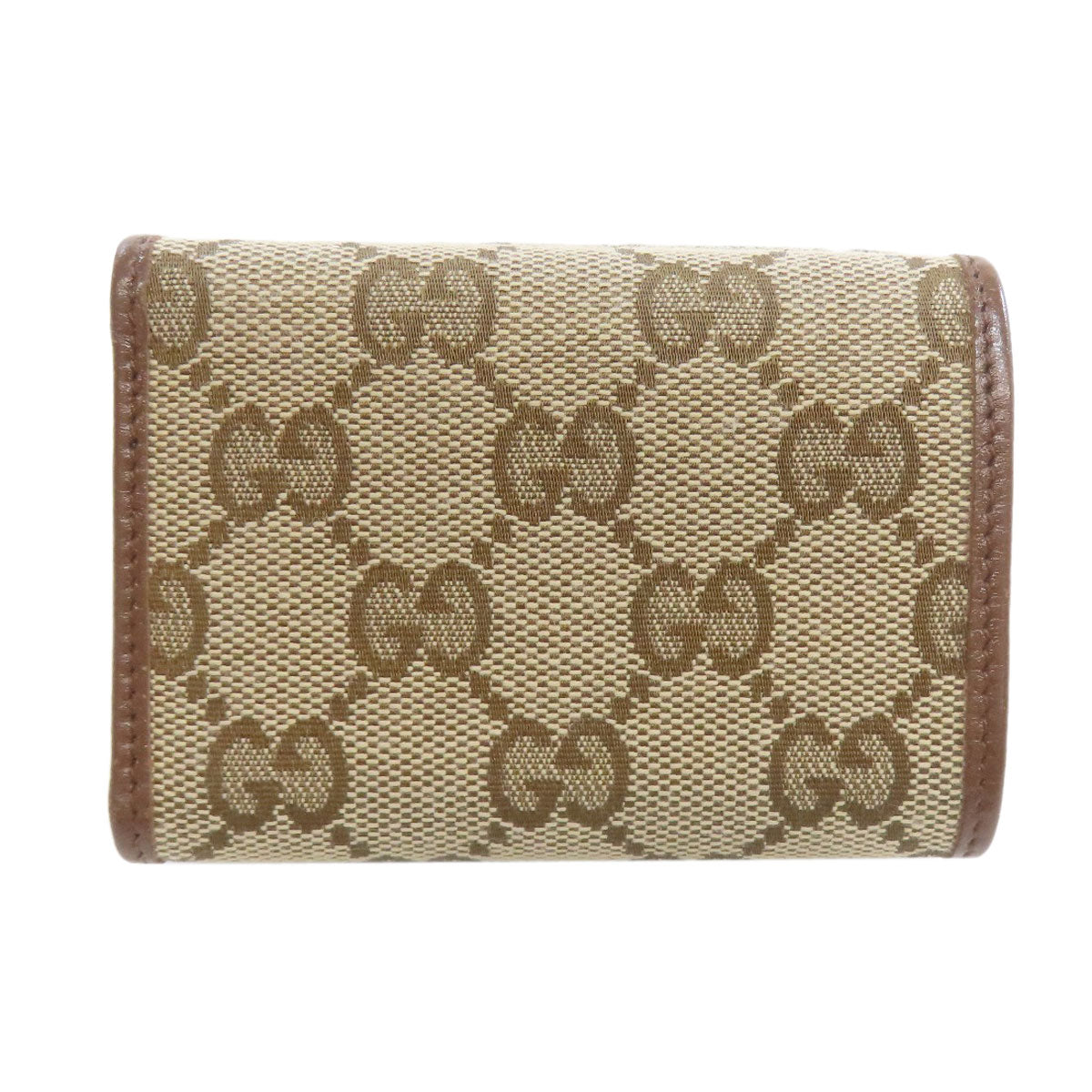 GUCCI Neo Classic Wallet The Hacker Project Balenciaga Collaboration Bifold Wallet with Coin Pocket Canvas LeatherLadies [Used]