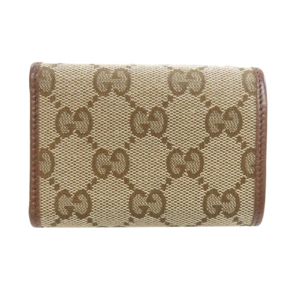 GUCCI Neo Classic Wallet The Hacker Project Balenciaga Collaboration Bifold Wallet with Coin Pocket Canvas LeatherLadies [Used]