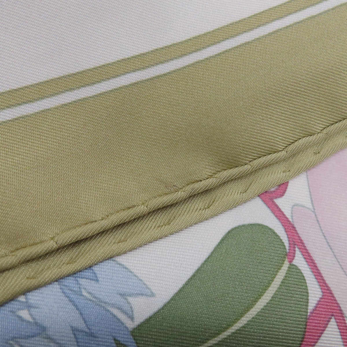 HERMES Carre90 Greek Flowers Scarf Silk Ladies [Used]