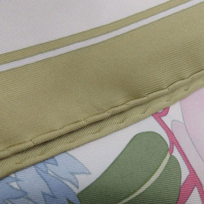 HERMES Carre90 Greek Flowers Scarf Silk Ladies [Used]