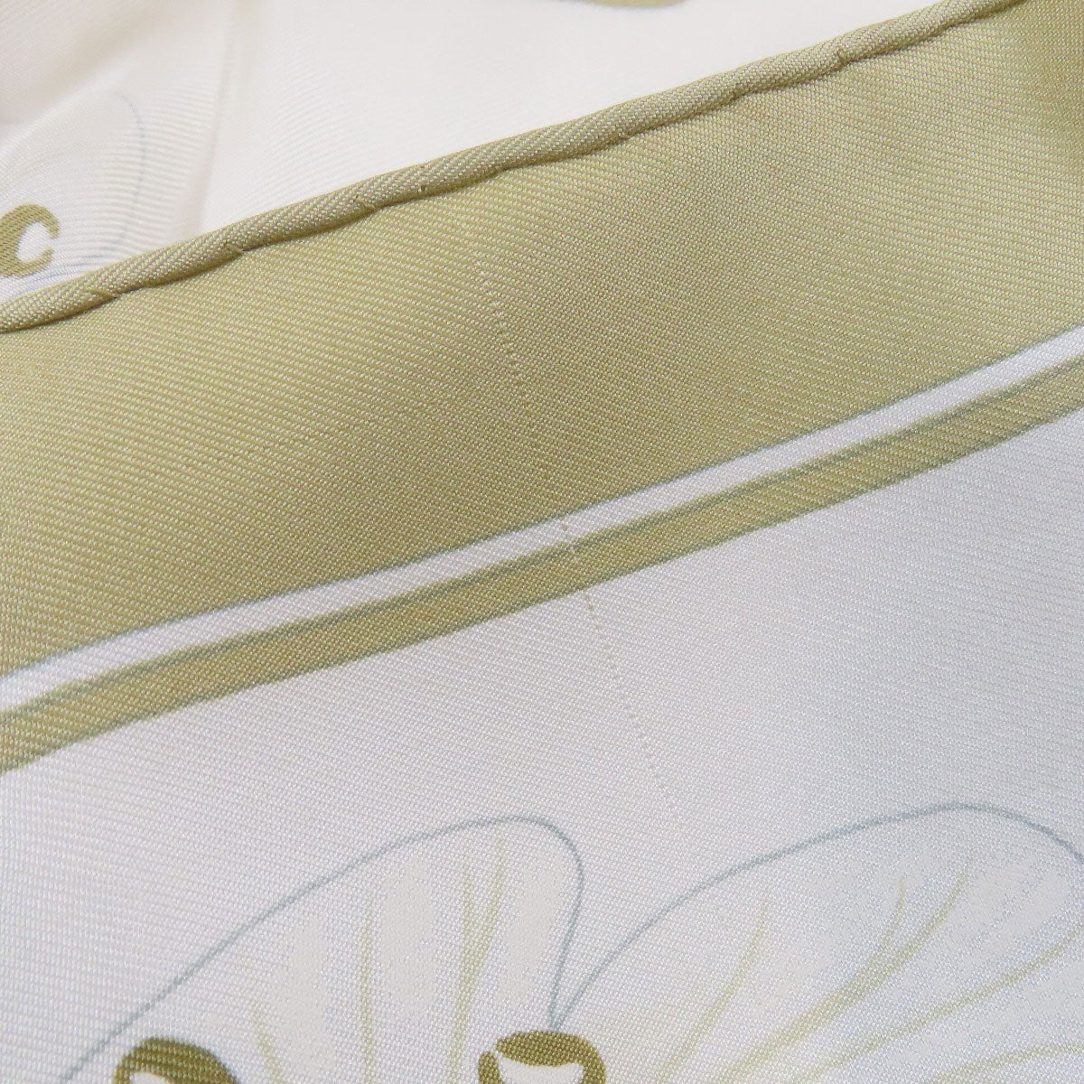 HERMES Carre90 Greek Flowers Scarf Silk Ladies [Used]