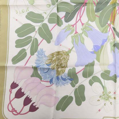 HERMES Carre90 Greek Flowers Scarf Silk Ladies [Used]
