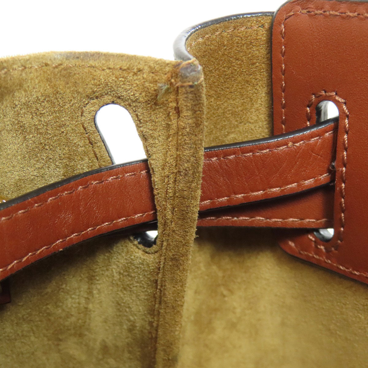 LOEWE Lazo Mini 2WAY Handbag Calf CanvasLadies [Used]