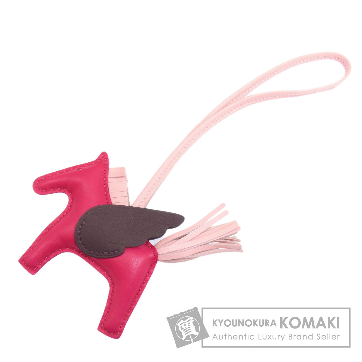 HERMES Rodeo Charm PM Pegasus key ring Anyo Miro Ladies [Used]
