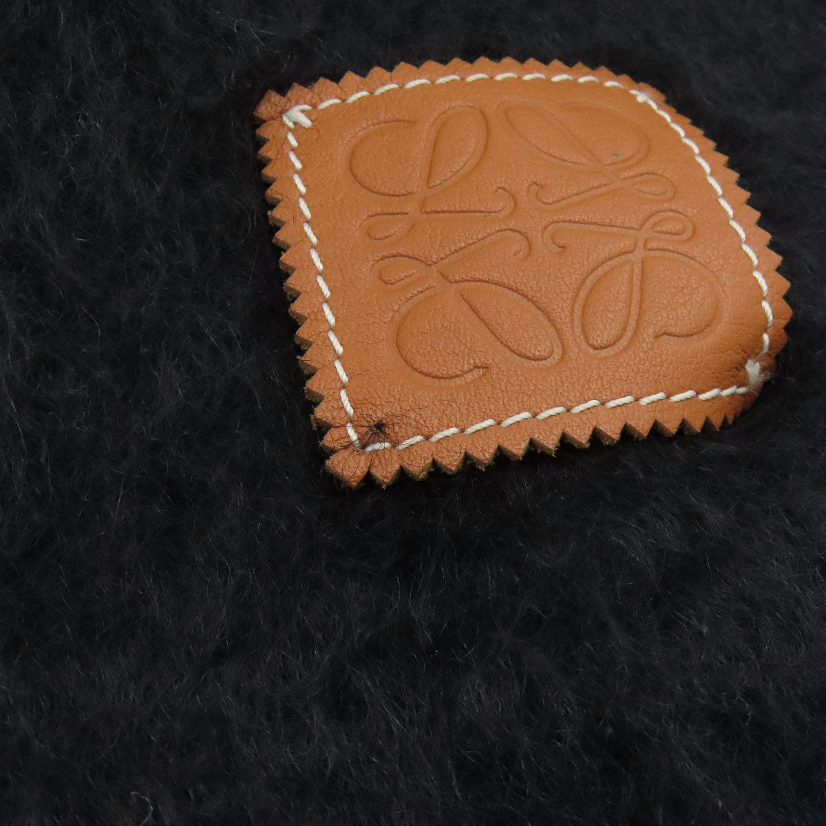 LOEWE anagram Scarf Moheya woolLadies [Used]