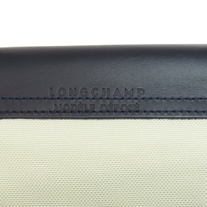 Longchamp Le Pliage Marinière Handbag Nylon canvas LeatherLadies [Used]