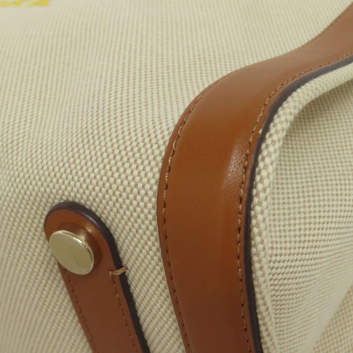 kate spade spade charm Tote Bag Canvas LeatherLadies [Used]