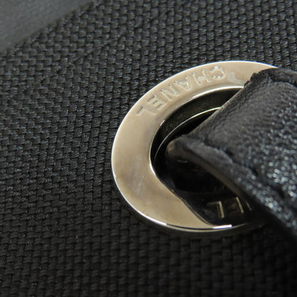 CHANEL Pavilion Ritz MM SilverHardware Tote Bag Calf Ladies [Used]