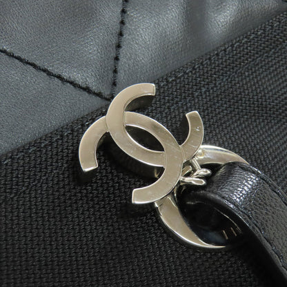 CHANEL Pavilion Ritz MM SilverHardware Tote Bag Calf Ladies [Used]