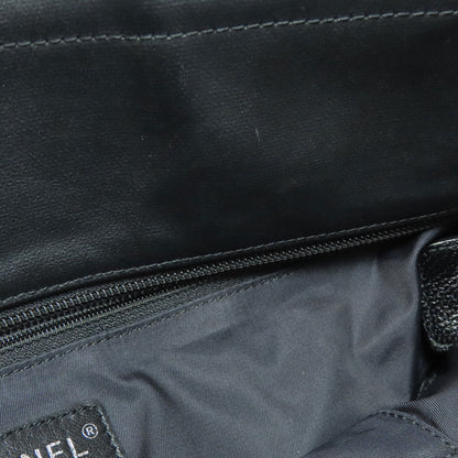 CHANEL Pavilion Ritz MM SilverHardware Tote Bag Calf Ladies [Used]