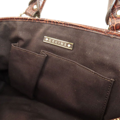 CELINE Boogie bag Handbag Suede Ladies [Used]