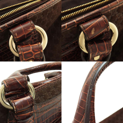 CELINE Boogie bag Handbag Suede Ladies [Used]