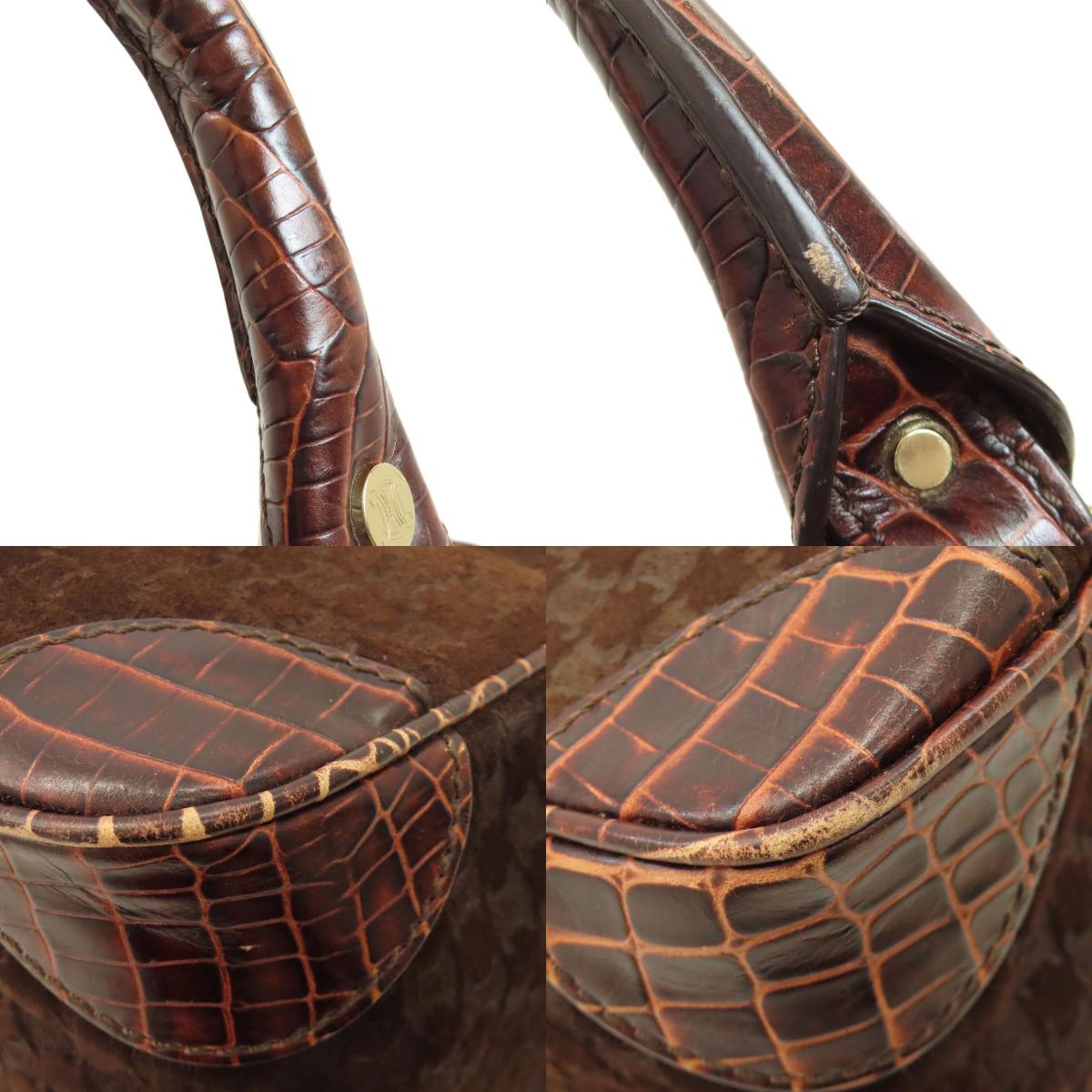 CELINE Boogie bag Handbag Suede Ladies [Used]