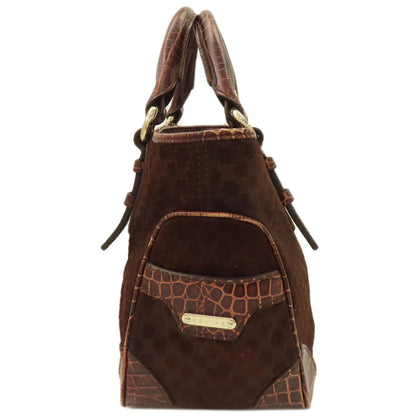 CELINE Boogie bag Handbag Suede Ladies [Used]