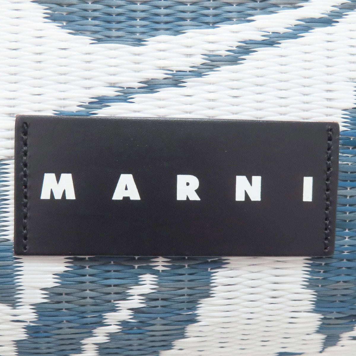 MARNI Folding tote bag with plant pattern Tote Bag polypropylene Ladies [Used]