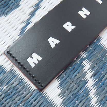 MARNI Folding tote bag with plant pattern Tote Bag polypropylene Ladies [Used]