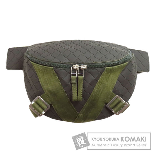 BOTTEGA VENETA New Lover Intrecciato body bag Rubber CanvasLadies [Used]