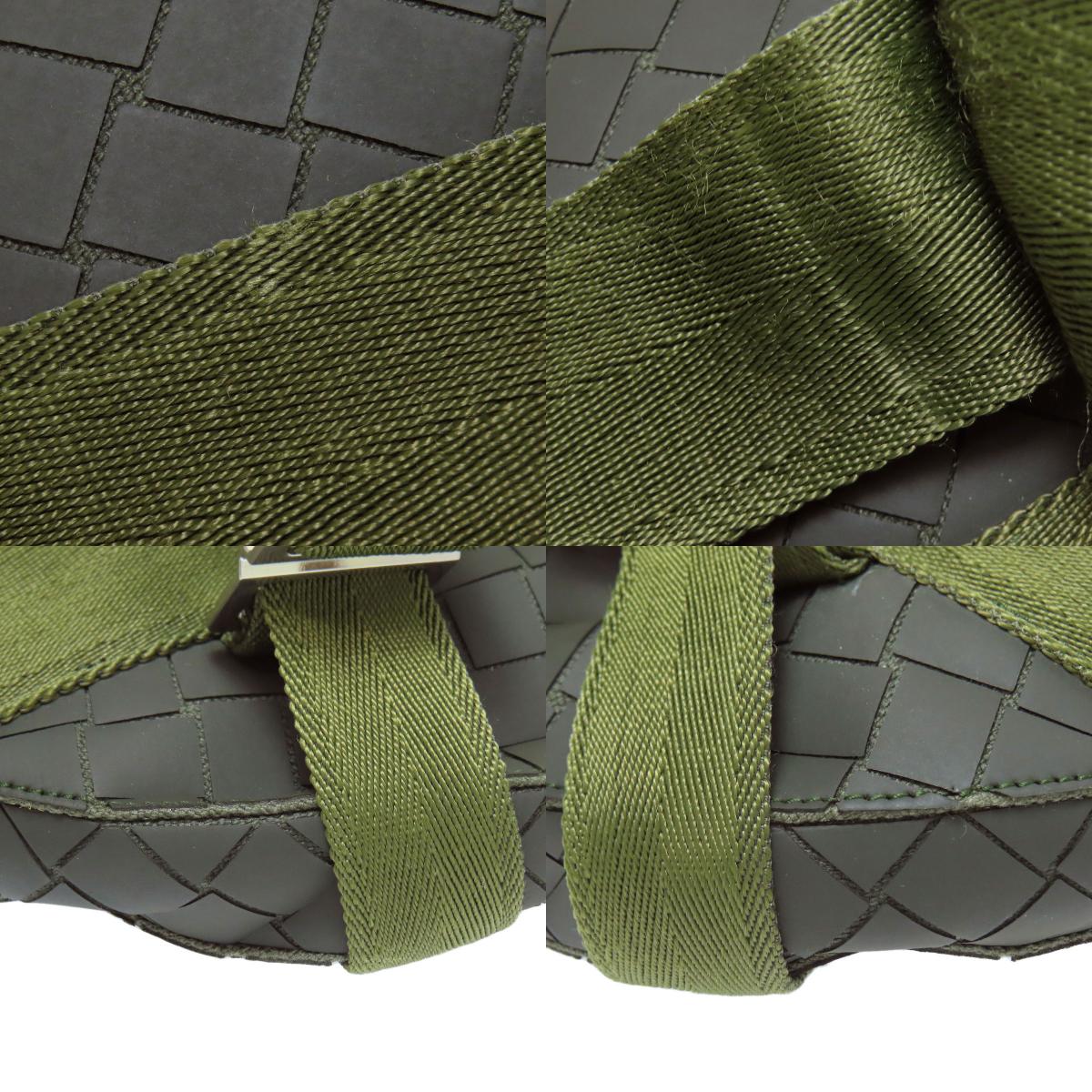 BOTTEGA VENETA New Lover Intrecciato body bag Rubber CanvasLadies [Used]