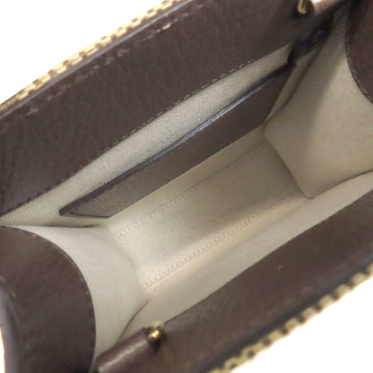 グッチ 699406 ジャンボGG ミニ トートバッグ 2WAY ハンドバッグ キャンバス/カーフ レディース 【中古】【GUCCI】