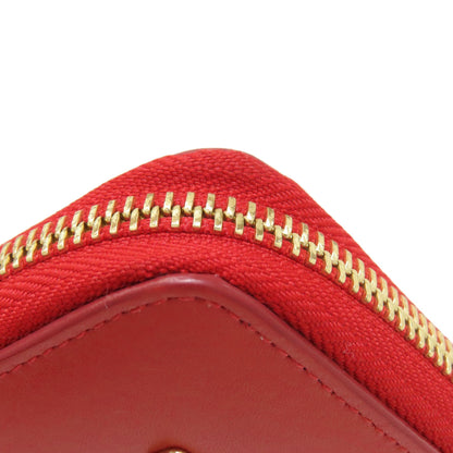 Salvatore Ferragamo GanciniHardware Bifold Wallet with Coin Pocket Leather Ladies [Used]