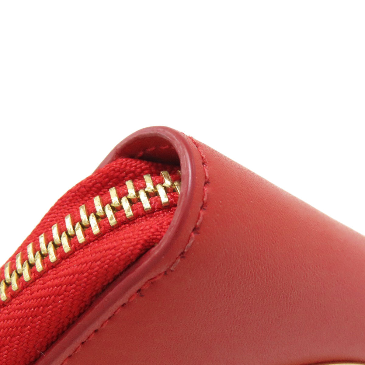 Salvatore Ferragamo GanciniHardware Bifold Wallet with Coin Pocket Leather Ladies [Used]