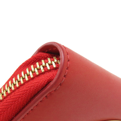 Salvatore Ferragamo GanciniHardware Bifold Wallet with Coin Pocket Leather Ladies [Used]