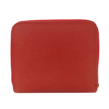 Salvatore Ferragamo GanciniHardware Bifold Wallet with Coin Pocket Leather Ladies [Used]