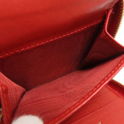 Salvatore Ferragamo GanciniHardware Bifold Wallet with Coin Pocket Leather Ladies [Used]