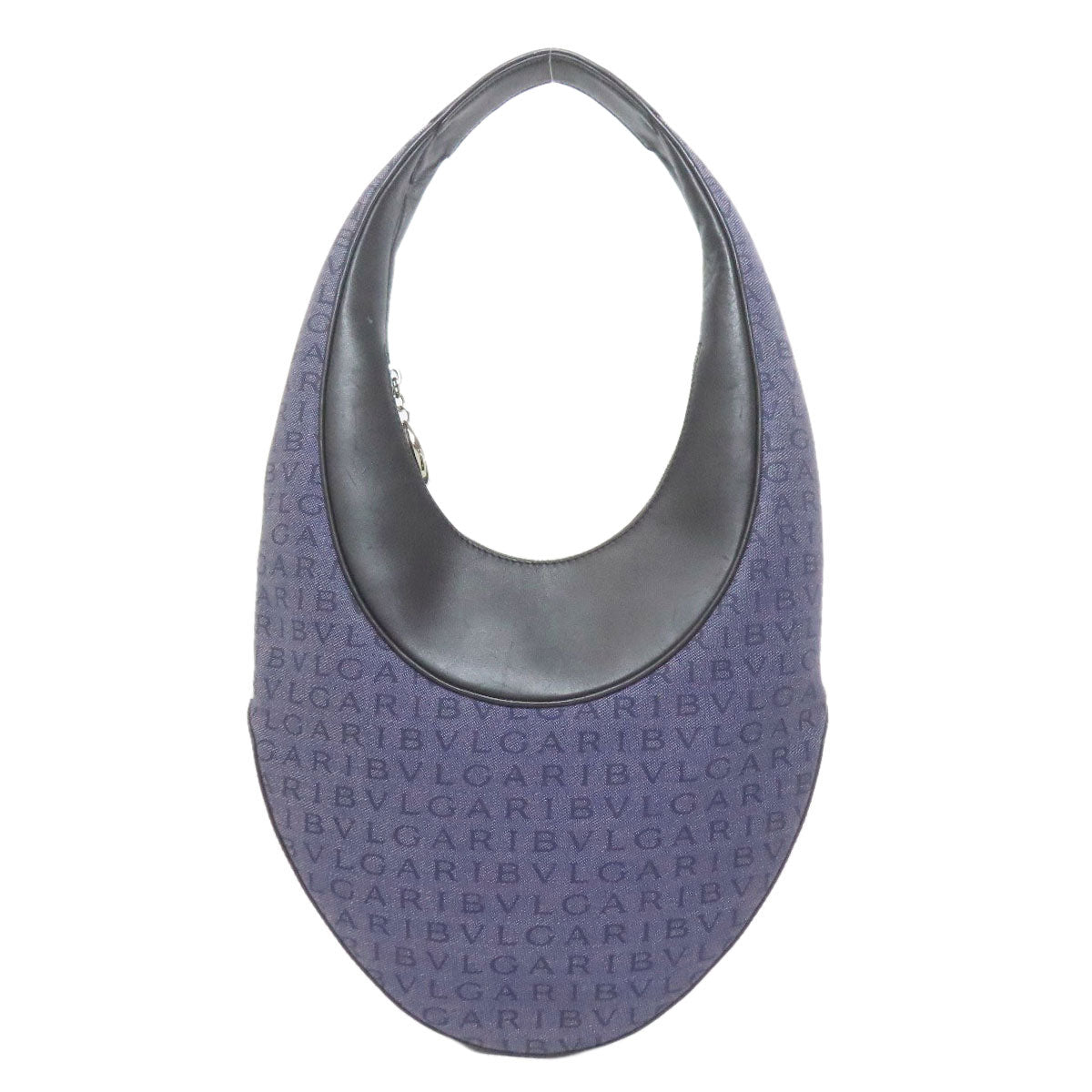 BVLGARI one belt logomania Shoulder Bag Canvas CalfLadies [Used]