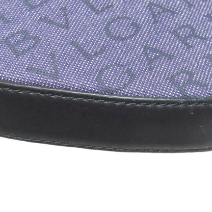 BVLGARI one belt logomania Shoulder Bag Canvas CalfLadies [Used]