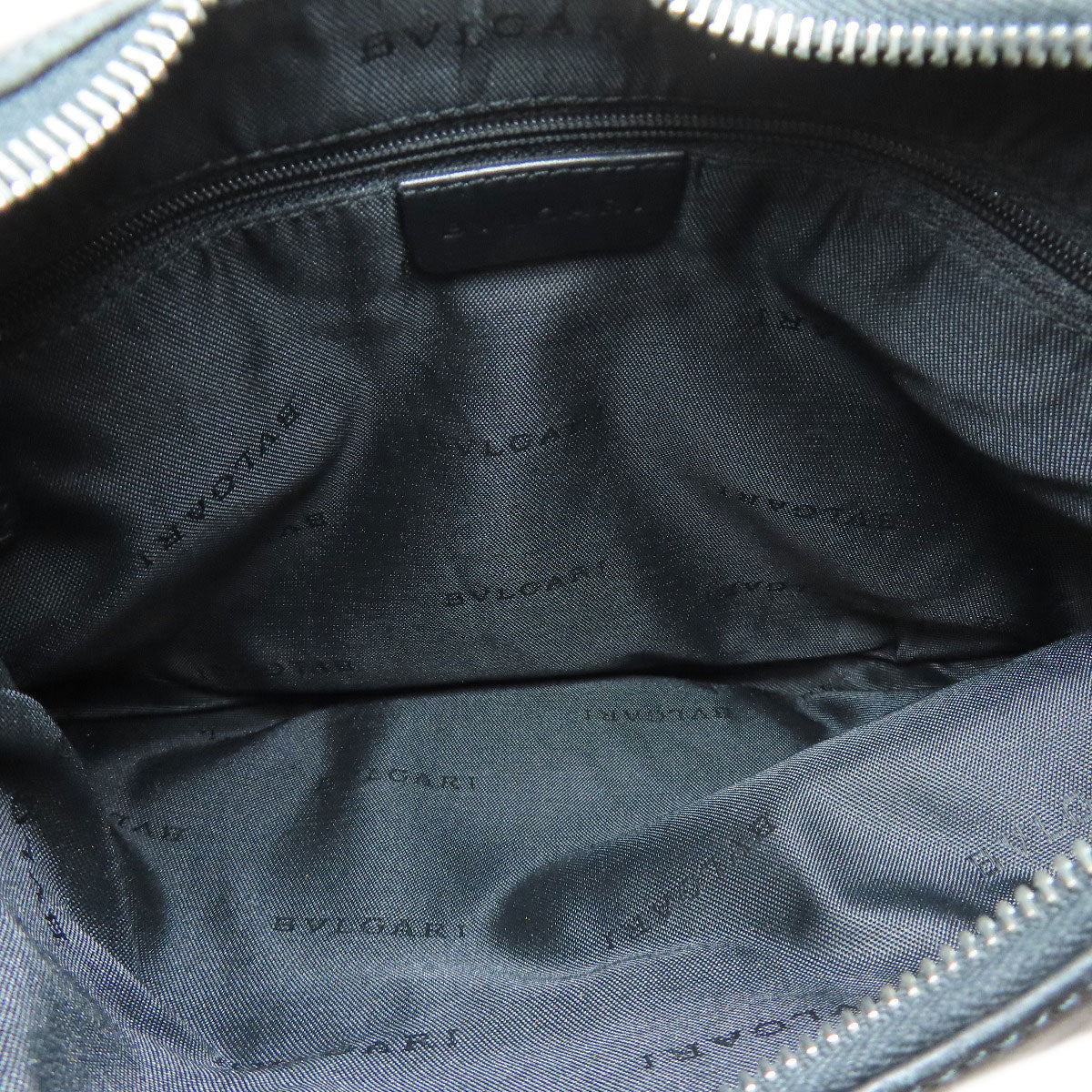 BVLGARI one belt logomania Shoulder Bag Canvas CalfLadies [Used]