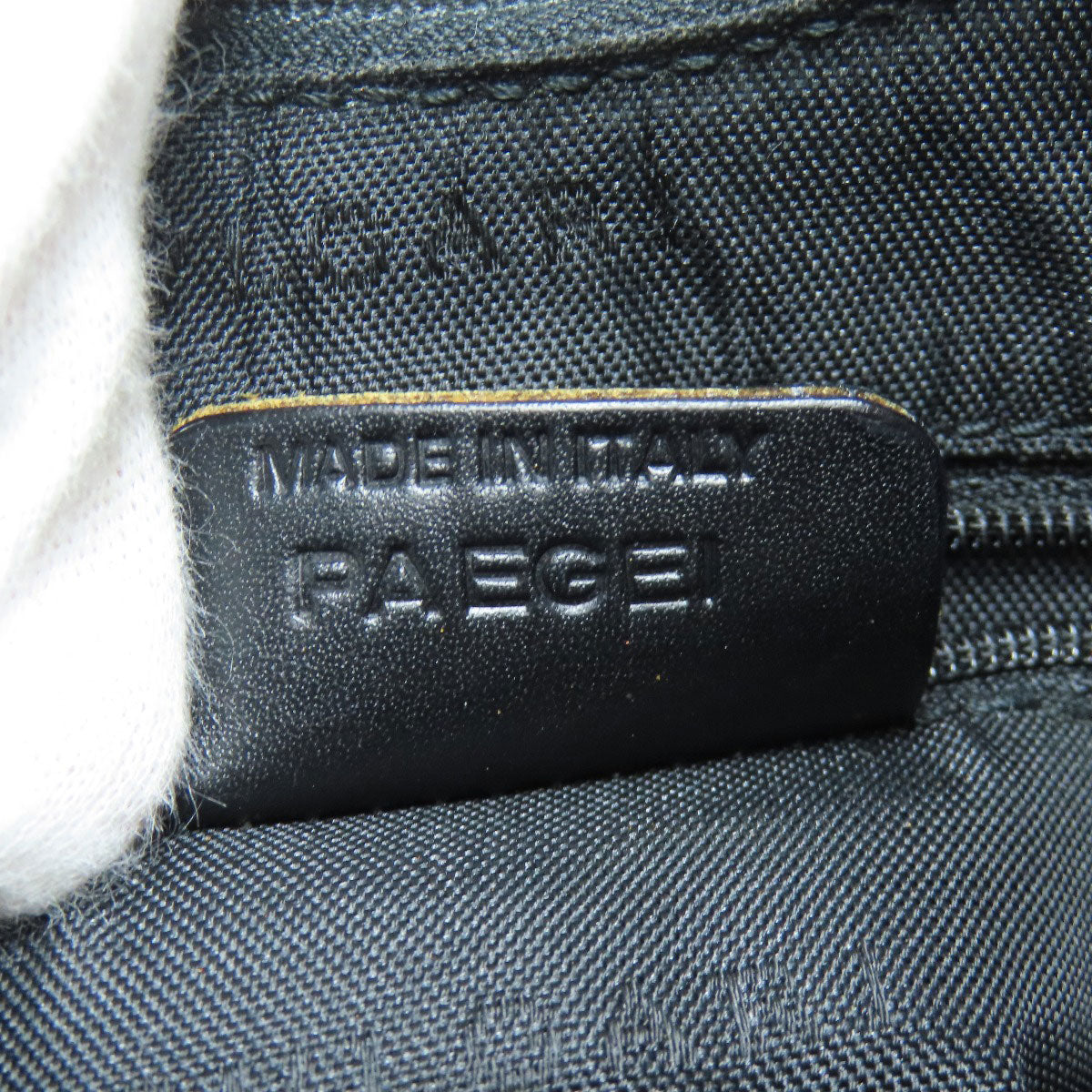 BVLGARI one belt logomania Shoulder Bag Canvas CalfLadies [Used]