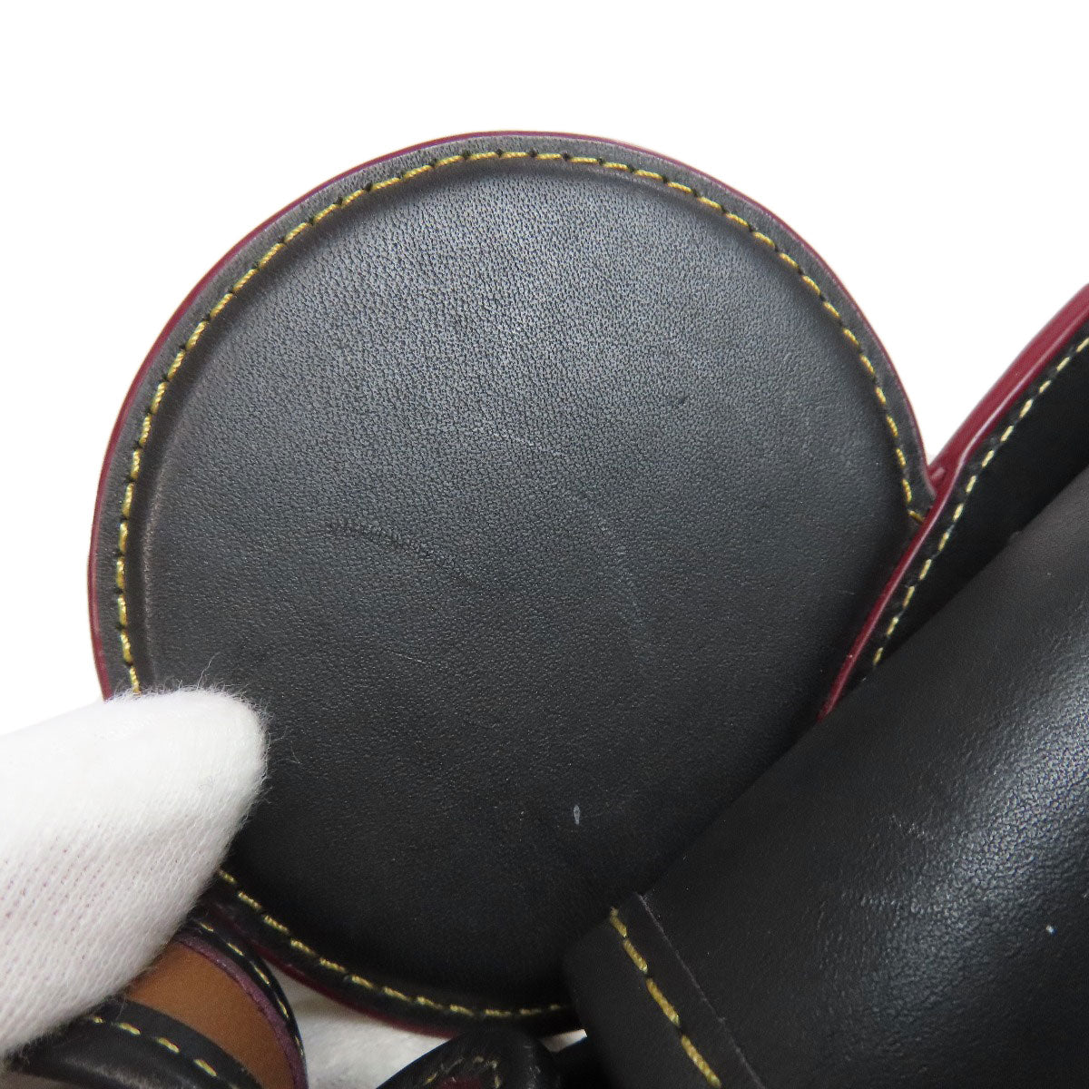 COACH F59369 Mickey collaboration Shoulder Bag Calf Ladies [Used]