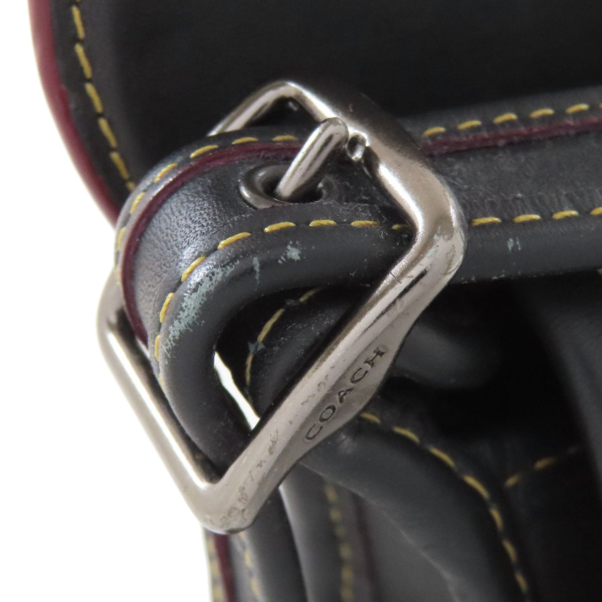 COACH F59369 Mickey collaboration Shoulder Bag Calf Ladies [Used]