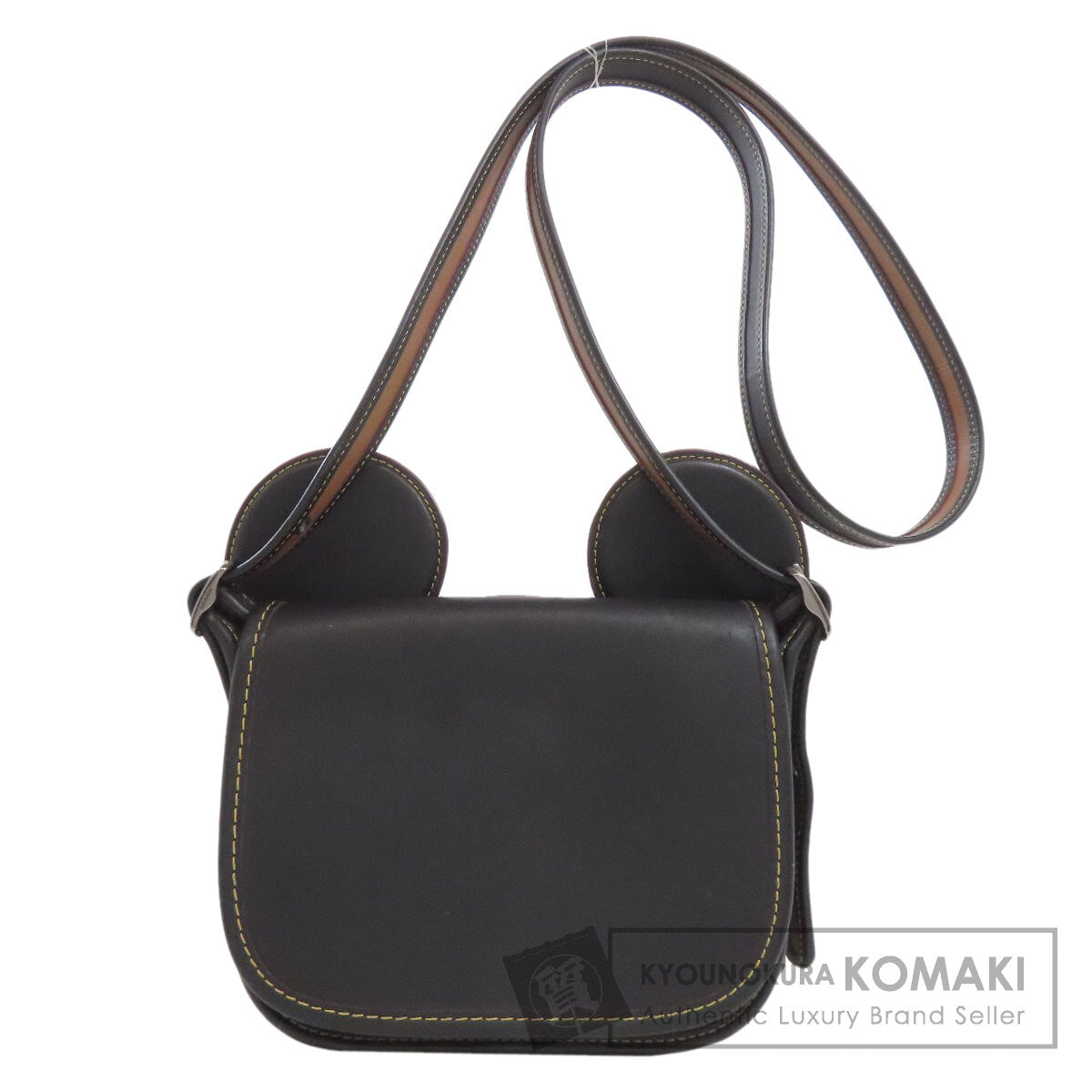 COACH F59369 Mickey collaboration Shoulder Bag Calf Ladies [Used]