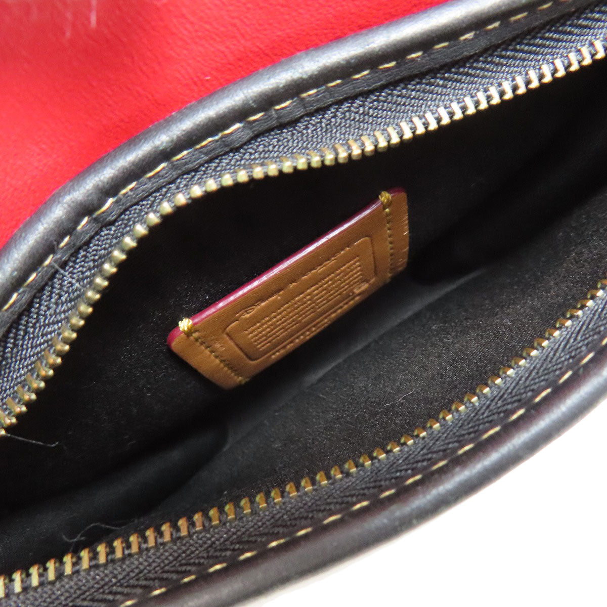 COACH F59369 Mickey collaboration Shoulder Bag Calf Ladies [Used]