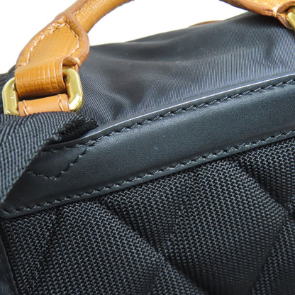 BURBERRY logo Backpack Â· Daypack Nylon LeatherLadies [Used]