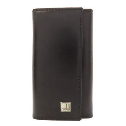 Dunhill logo Card Case Leather Ladies [Used]