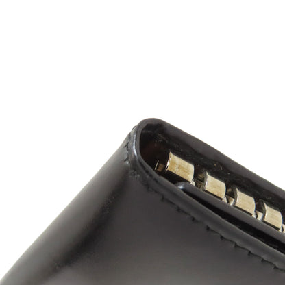 Dunhill logo Card Case Leather Ladies [Used]