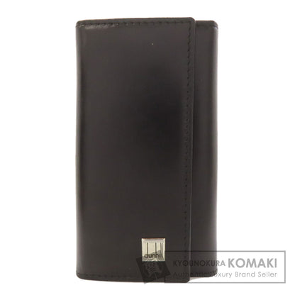 Dunhill logo Card Case Leather Ladies [Used]