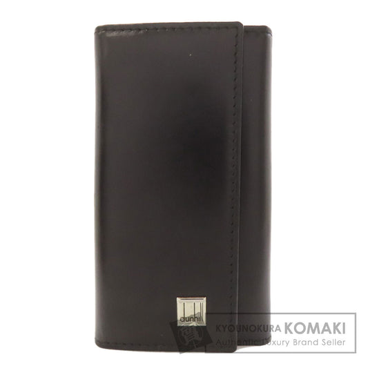 Dunhill logo Card Case Leather Ladies [Used]