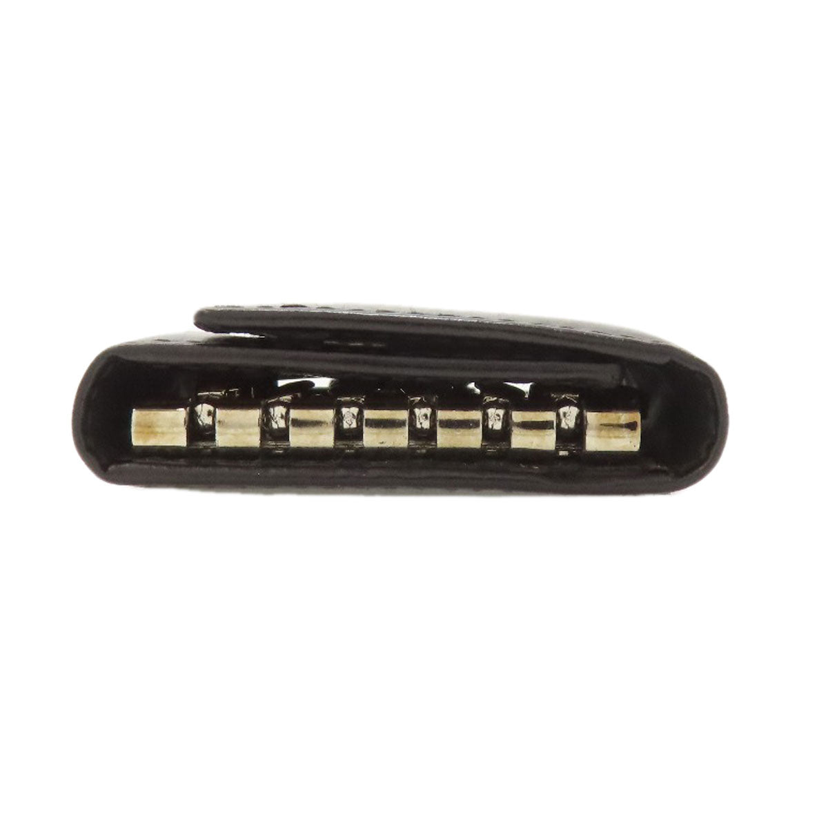 Dunhill logo Card Case Leather Ladies [Used]