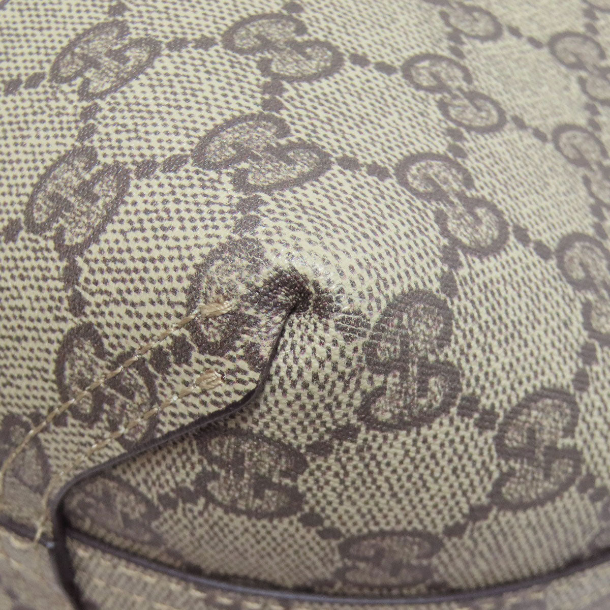 GUCCI 372613 GG Supreme Reversible Tote Bag PVC Ladies [Used]