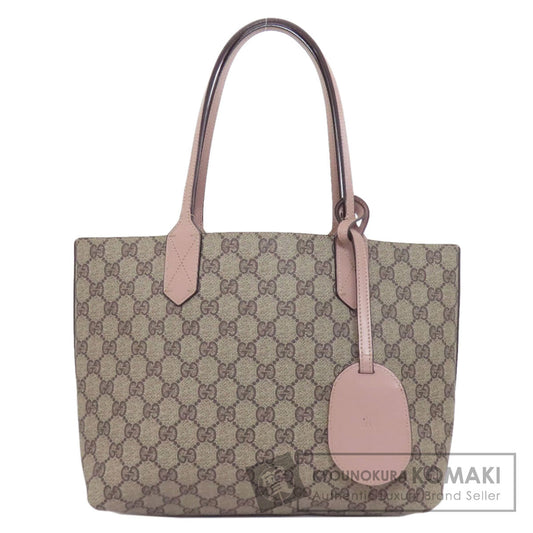 GUCCI 372613 GG Supreme Reversible Tote Bag PVC Ladies [Used]